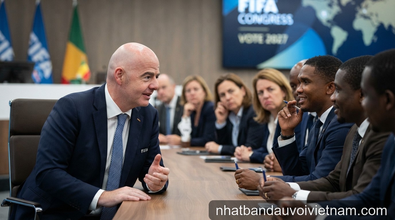 Gianni Infantino và chiến dịch tái tranh cử: Châu Phi là chìa khóa, Châu Âu là rào cản - 2