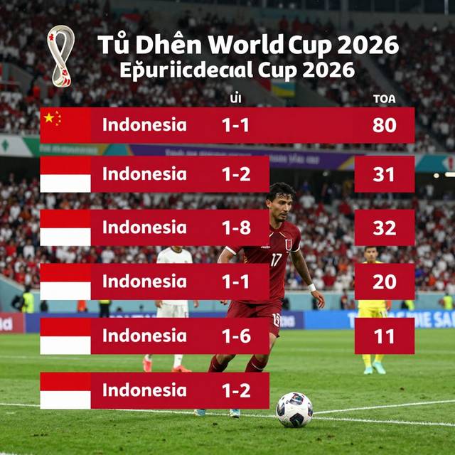 Bảng tử thần World Cup 2026 gọi tên Indonesia; Châu Âu sôi động rực lửa